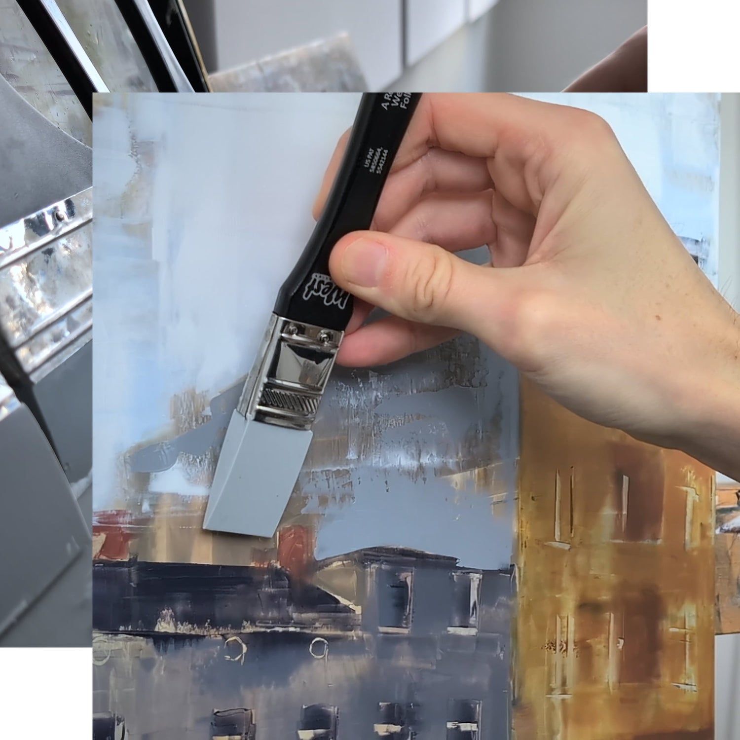 Eduard Warkentin Art handgemalte Orignal Kunst Ölgemälde