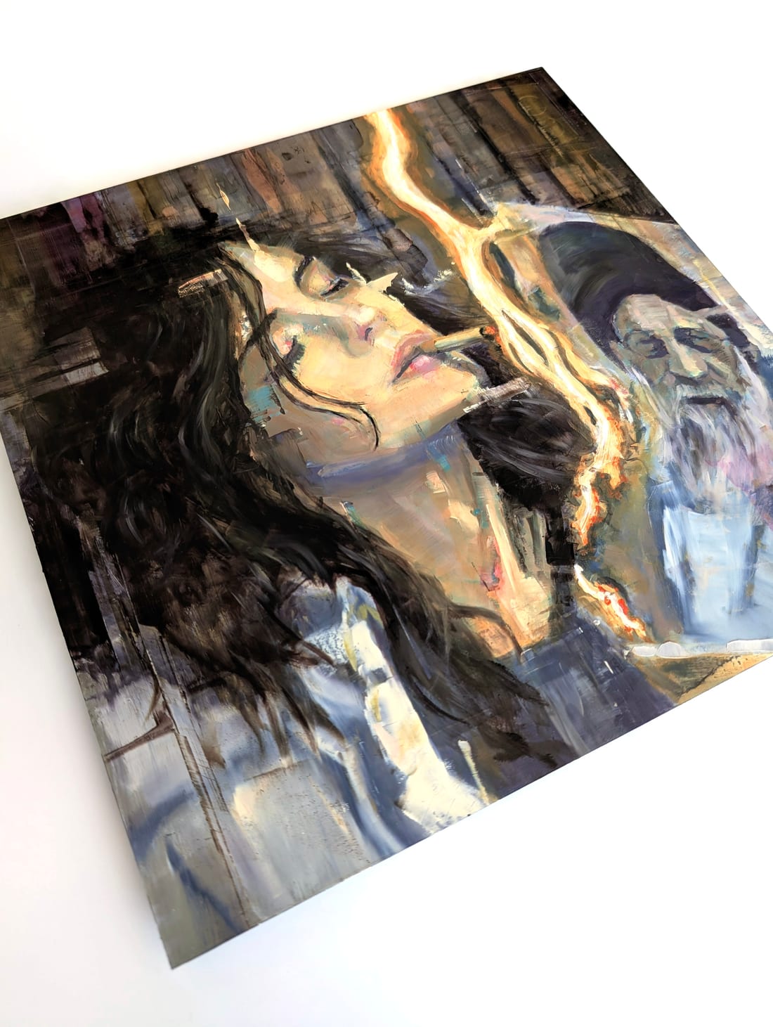 Burn in Hell – Öl auf Alu-Dibond – painting by Eduard Warkentin