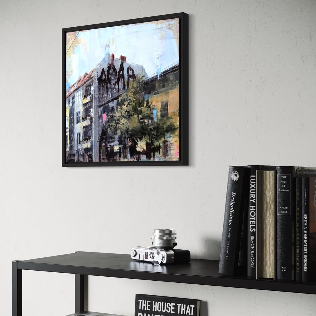 POTSDAM_25_03: ACAB, Not! – Oil on aluminum dibond – painting by Eduard Warkentin