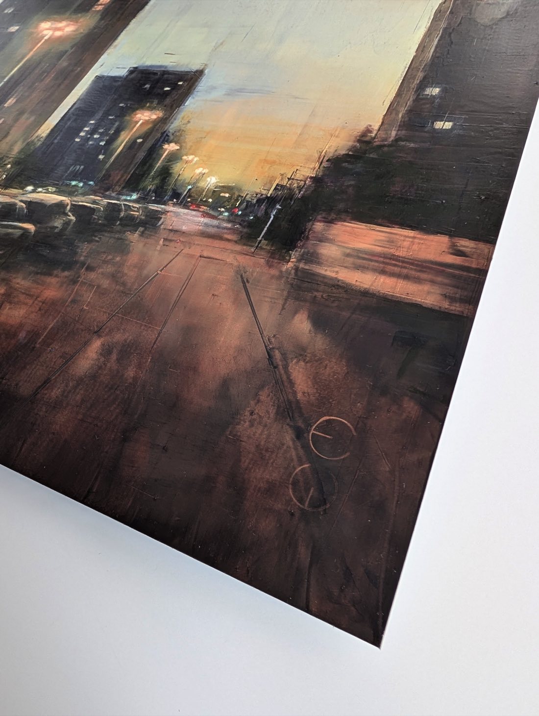 POTSDAM_26_10: Breite Straße II – Öl auf Alu-Dibond – Gemälde von Eduard Warkentin