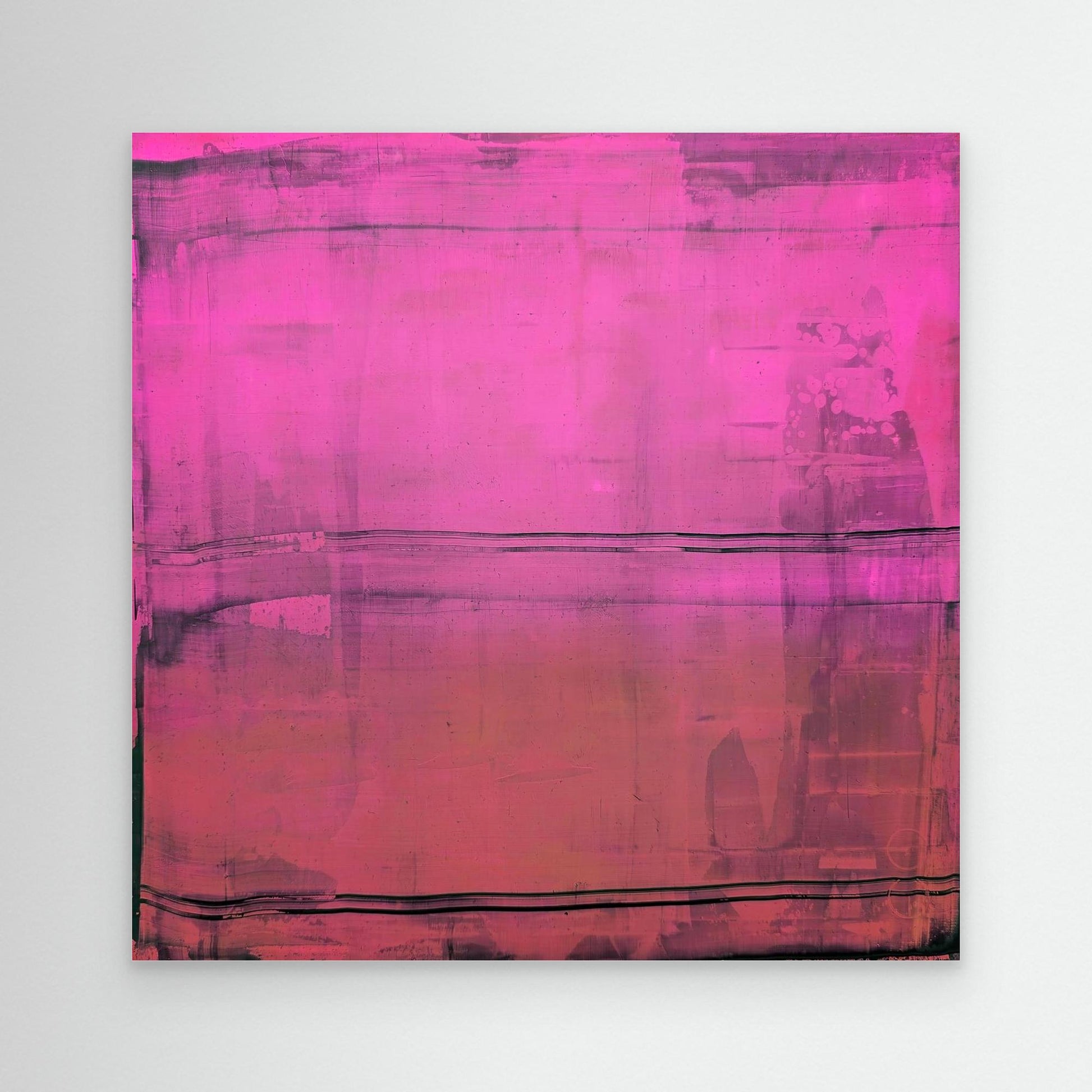 Leinwanddruck: Traces Pink