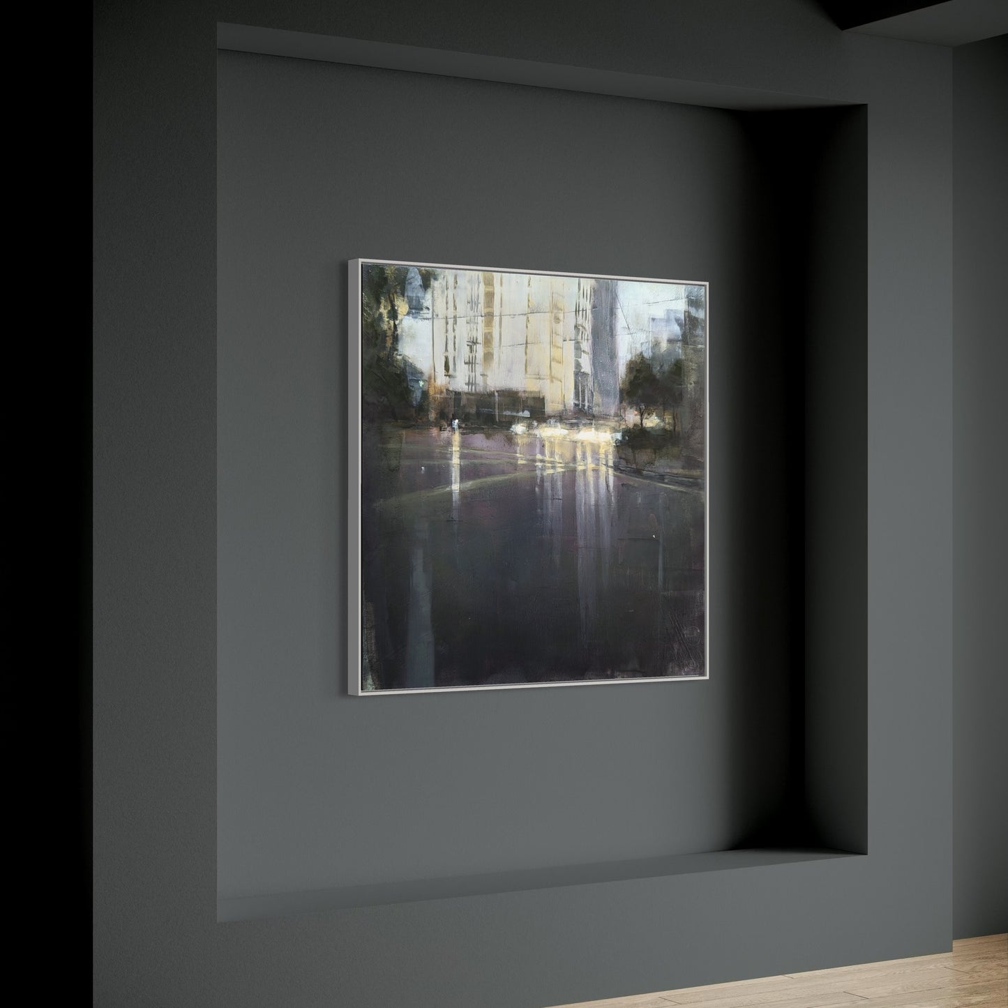 Leinwanddruck: Rain in KL 03