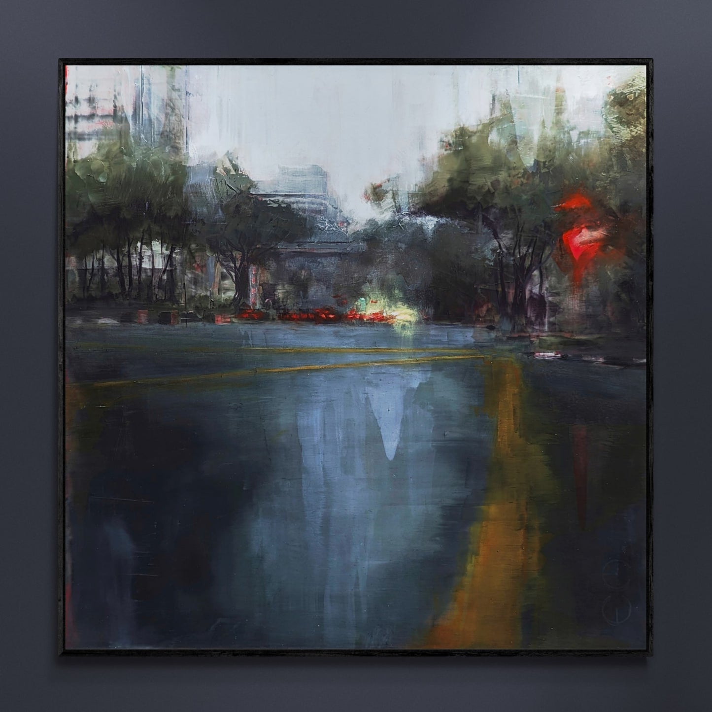 Canvas Print: Rain in KL 04