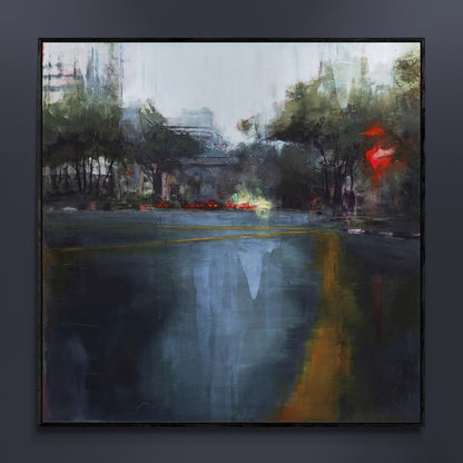 Canvas Print: Rain in KL 04