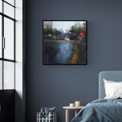 Canvas Print: Rain in KL 04