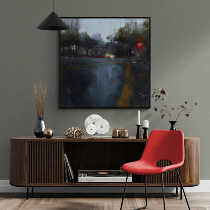 Canvas Print: Rain in KL 04