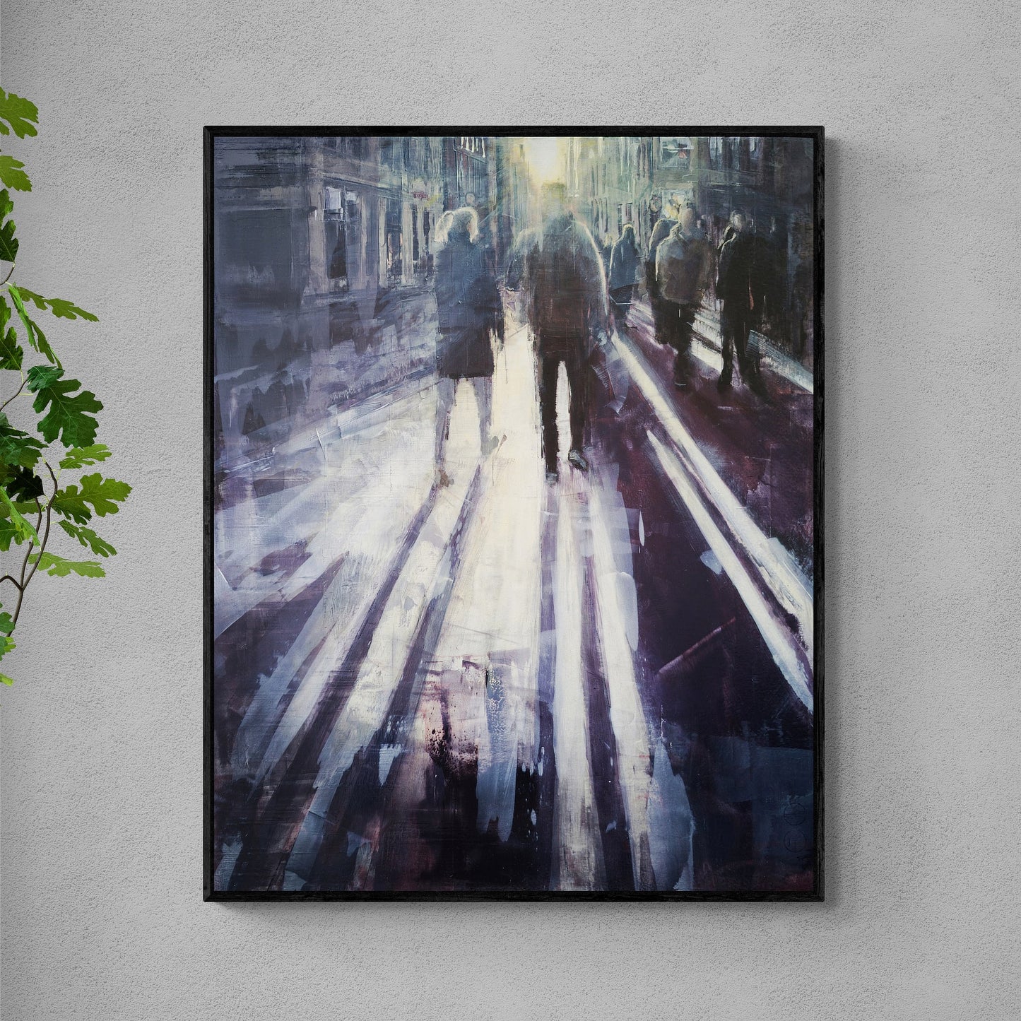 Leinwandbild: Sunset in Berlin
