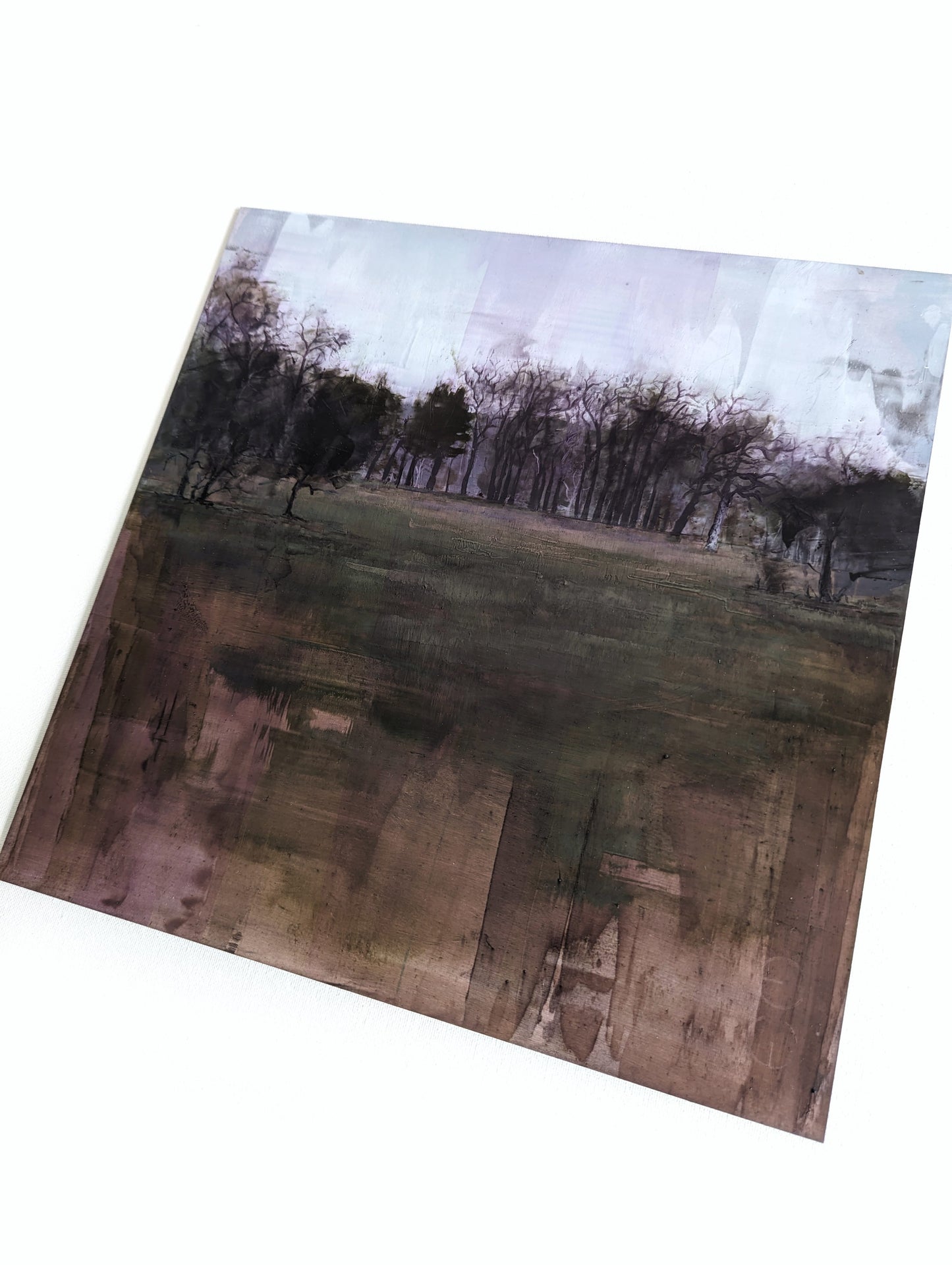 Winter. Dusk. Park. Original