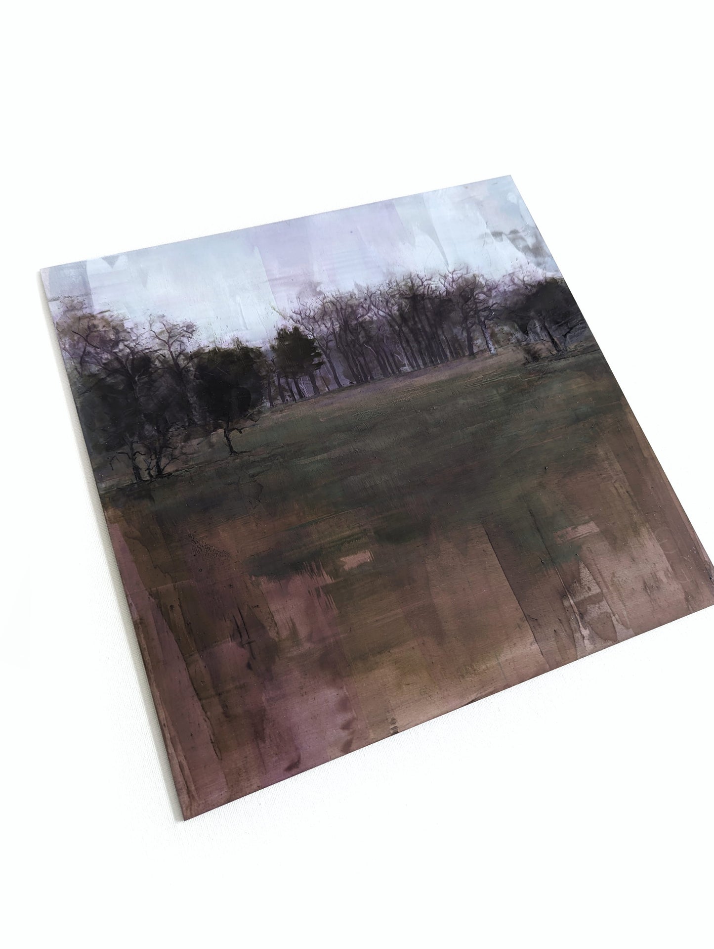 Winter. Dusk. Park. Original