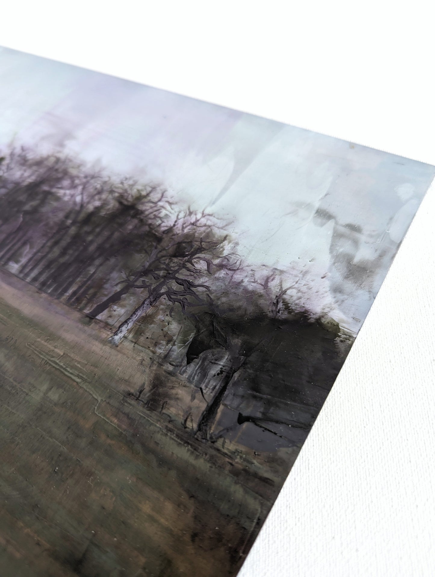 Winter. Dusk. Park. Original