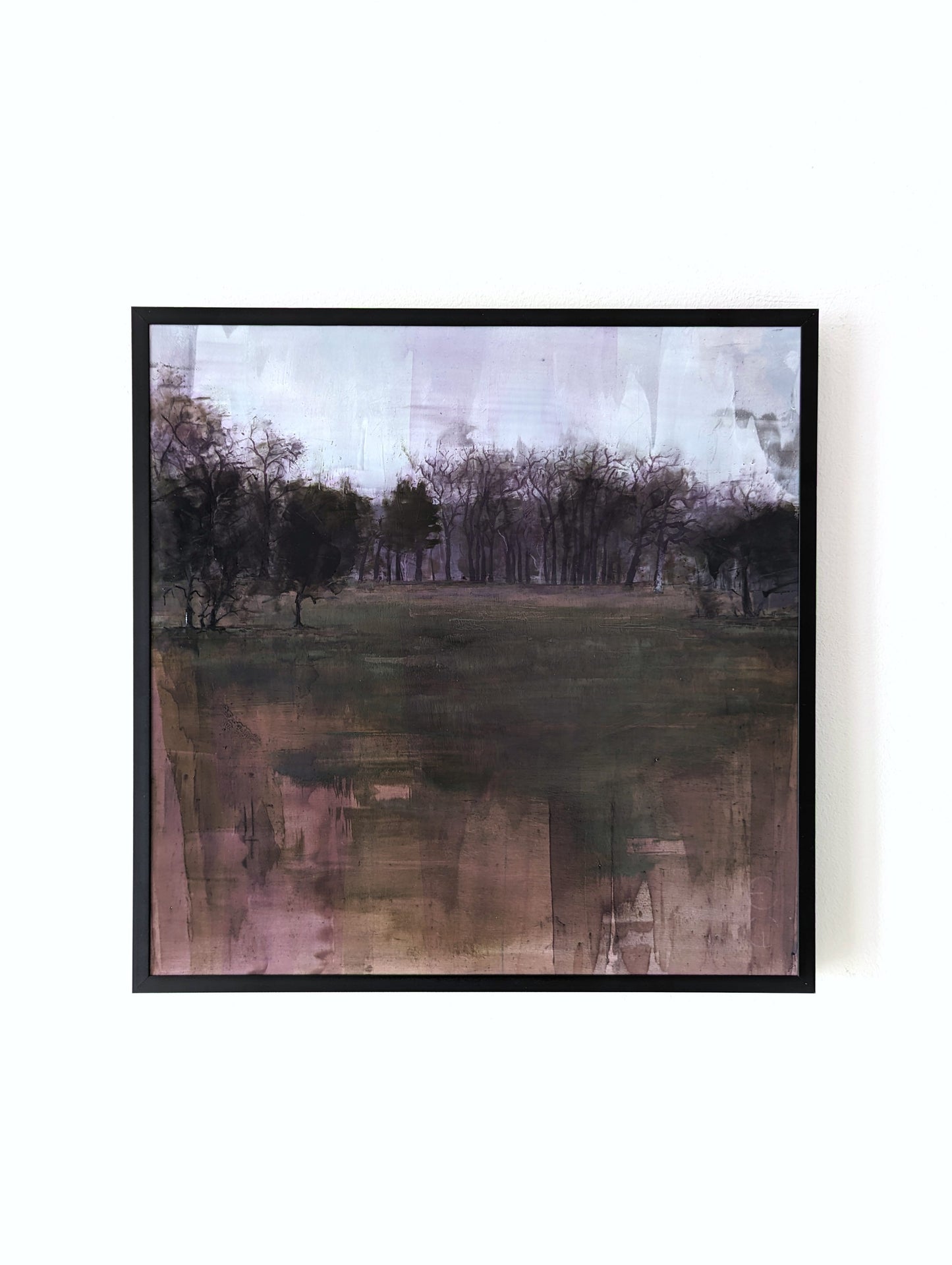 Winter. Dusk. Park. Original