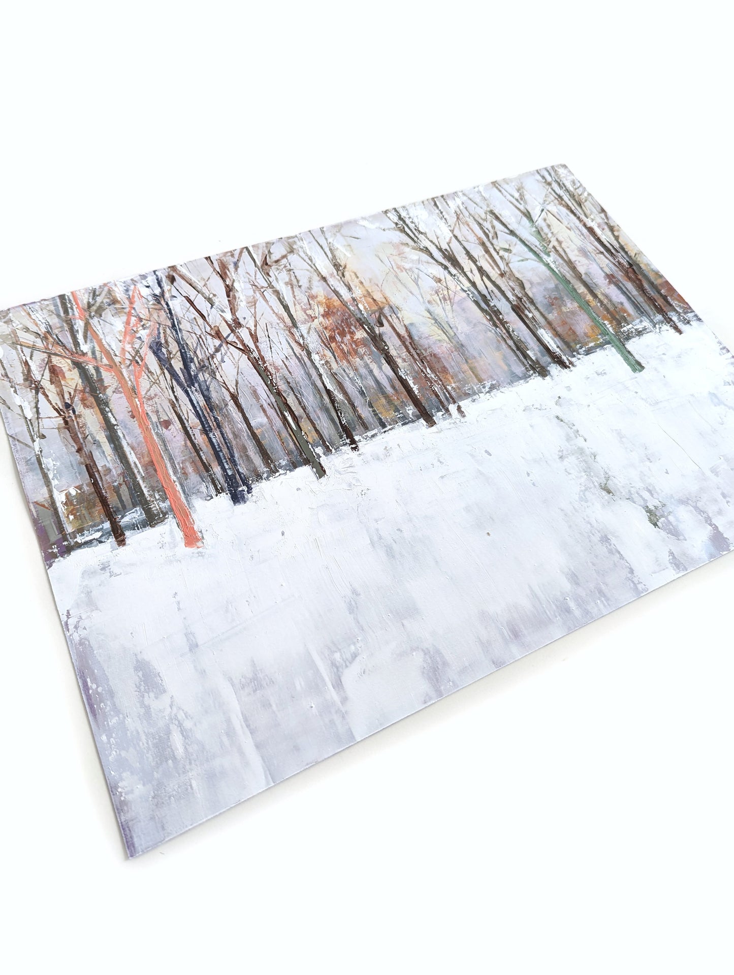 Winter im Park Original