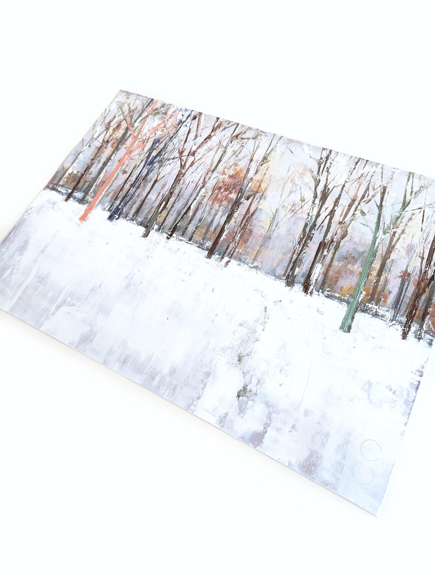 Winter im Park Original