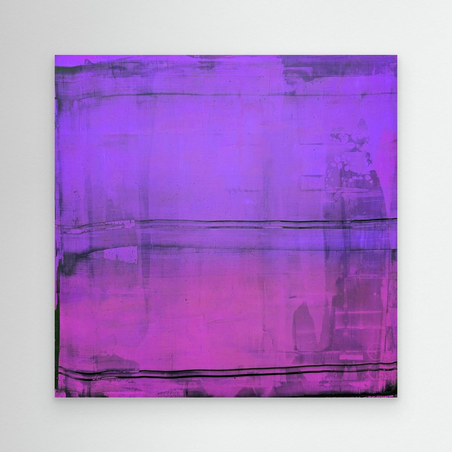 Leinwanddruck: Traces Purple Glow