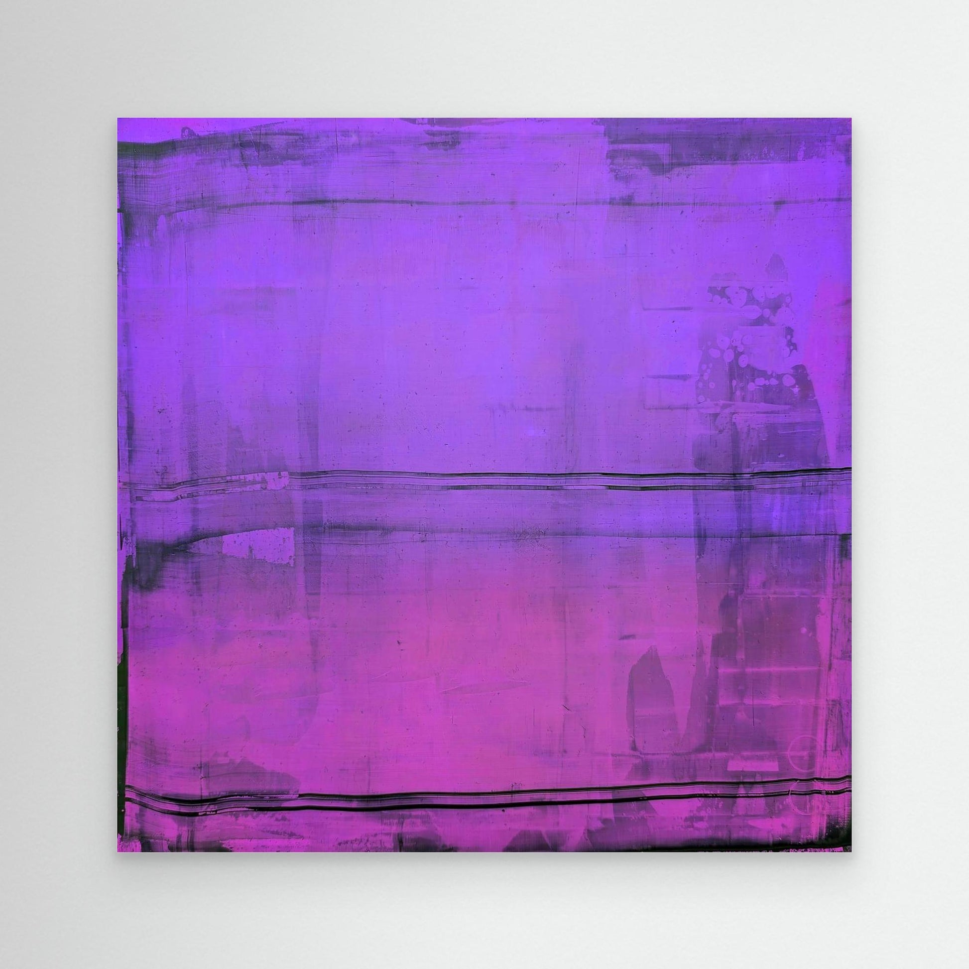 Leinwanddruck: Traces Purple Glow