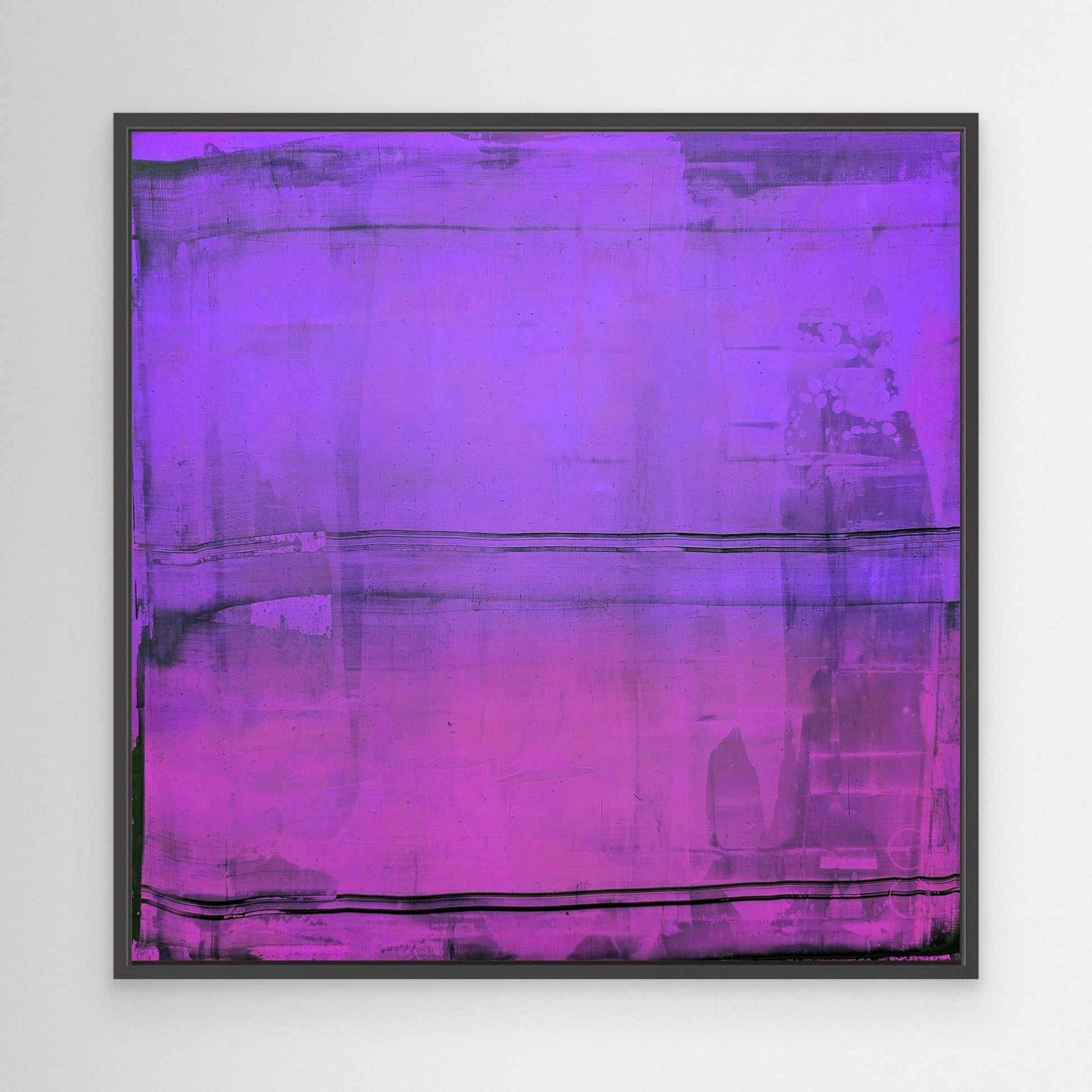 Leinwanddruck: Traces Purple Glow