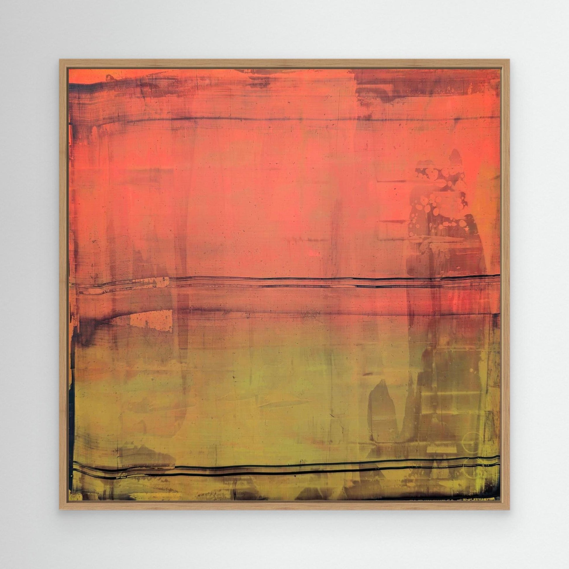 Leinwanddruck: Traces Sunset
