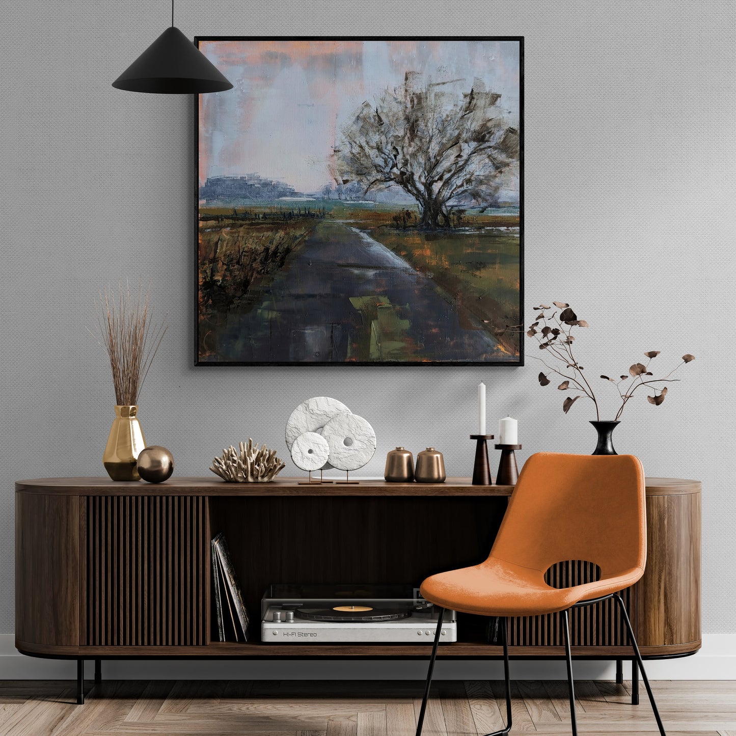 Impression sur toile : Nulle part 01