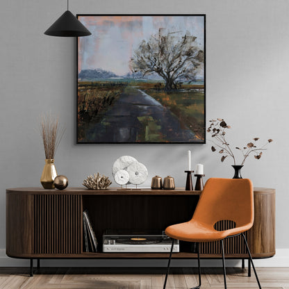 Impression sur toile : Nulle part 01