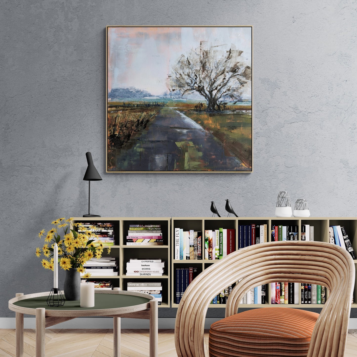 Impression sur toile : Nulle part 01