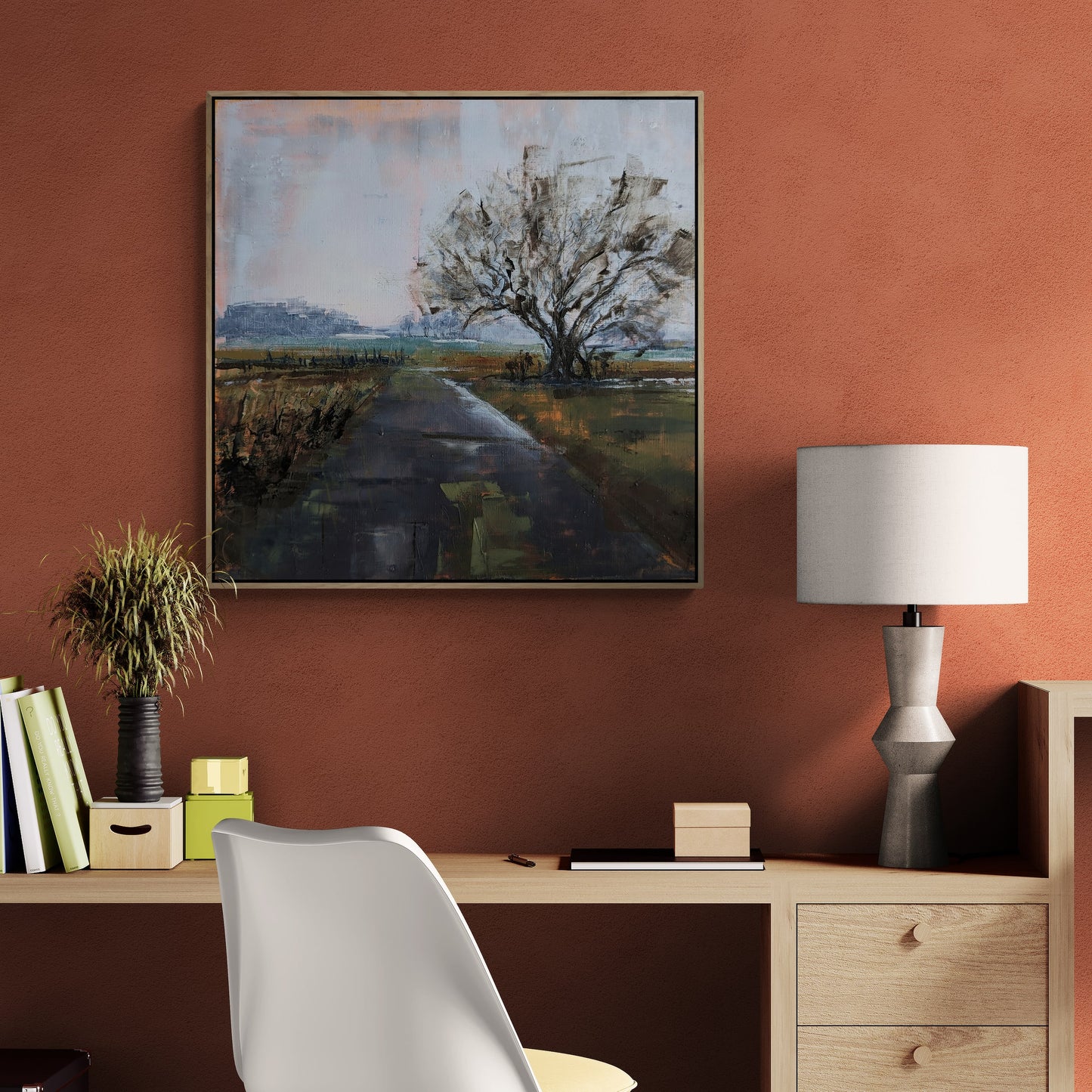 Impression sur toile : Nulle part 01