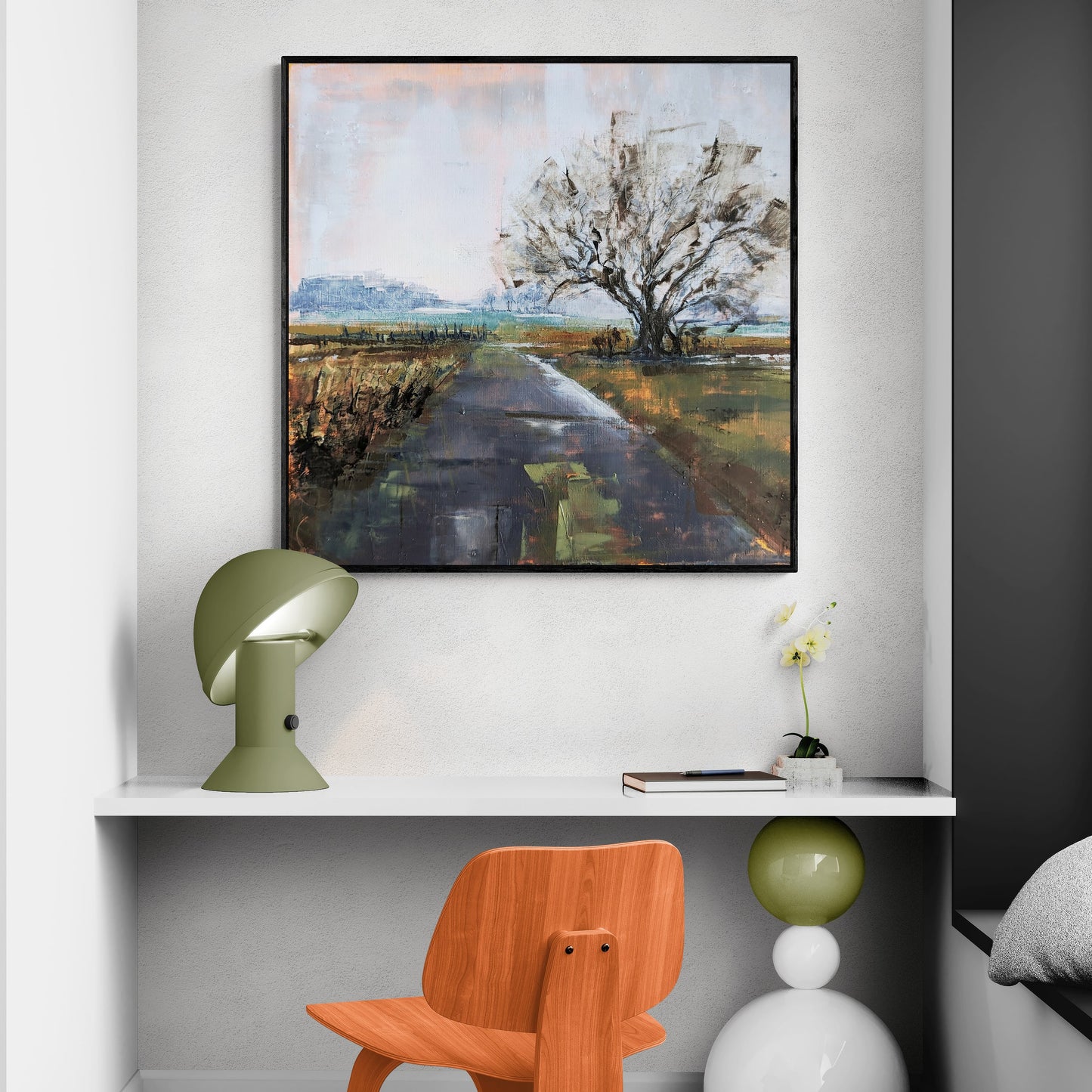Impression sur toile : Nulle part 01