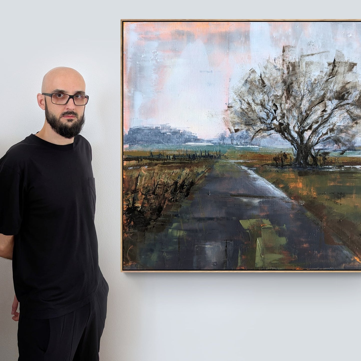 Impression sur toile : Nulle part 01