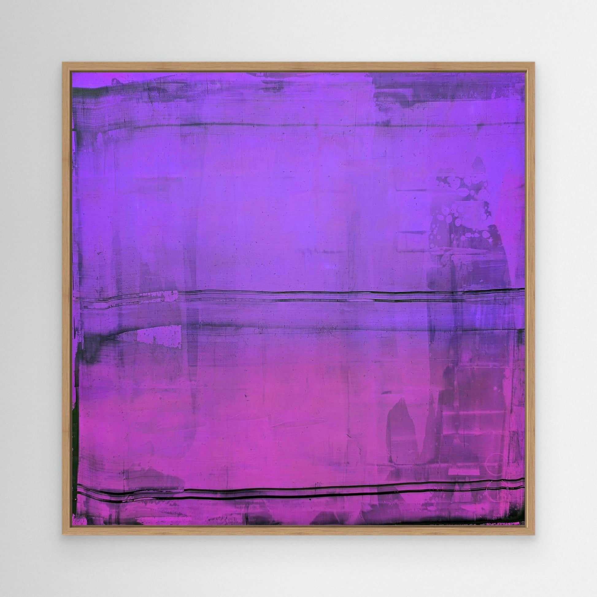 Leinwanddruck: Traces Purple Glow