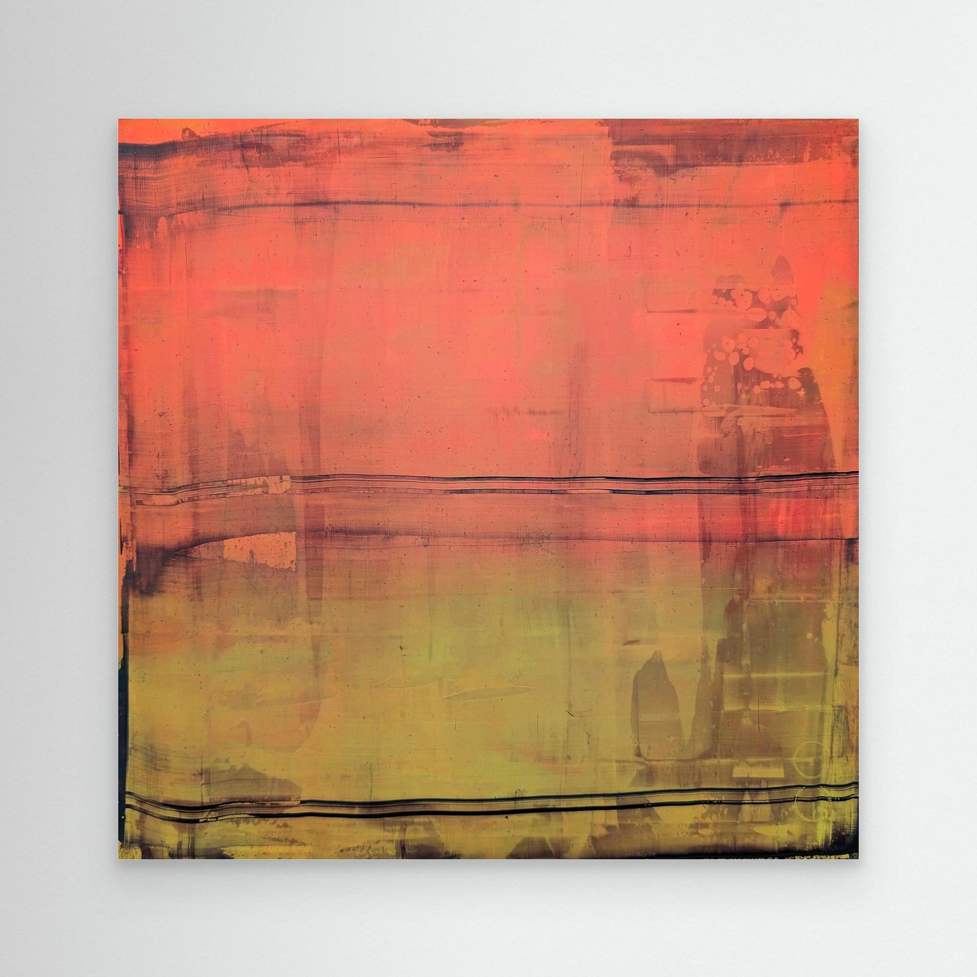 Leinwanddruck: Traces Sunset