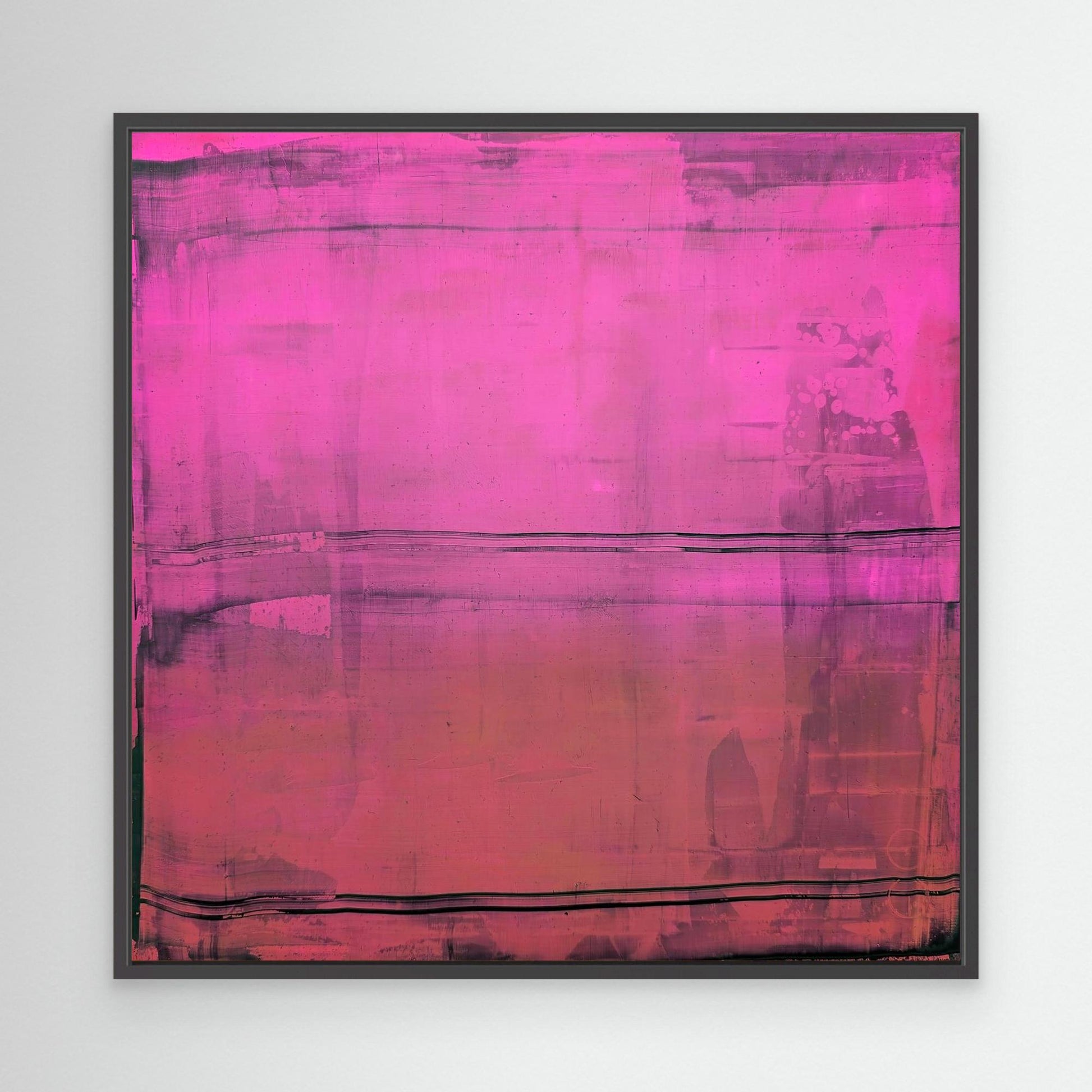 Leinwanddruck: Traces Pink