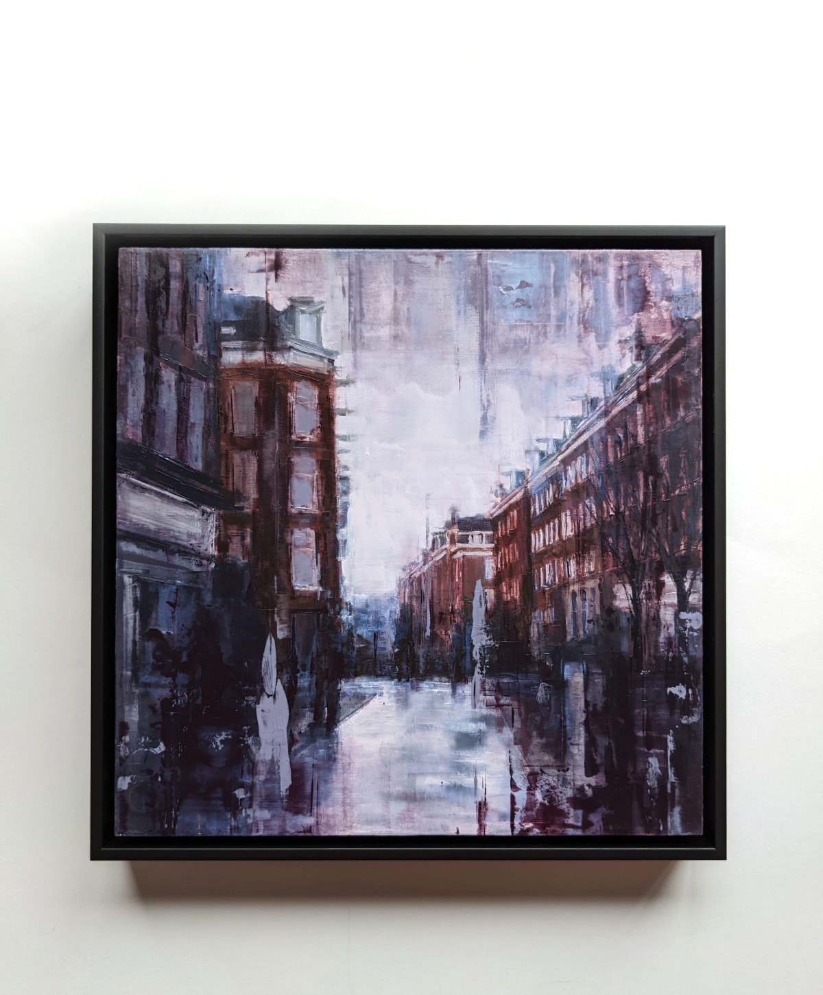 AMSTERDAM_22_01 – Oil on wood – painting by Eduard Warkentin