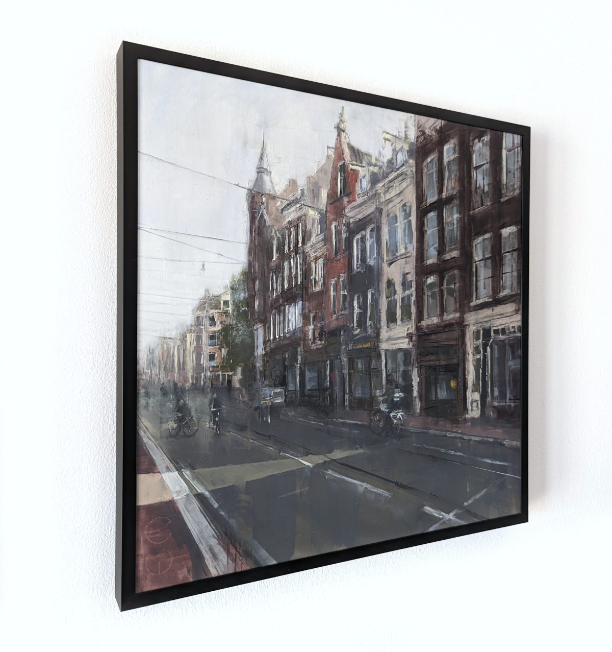 AMSTERDAM_24_01 – Öl auf Alu-Dibond – Gemälde von Eduard Warkentin