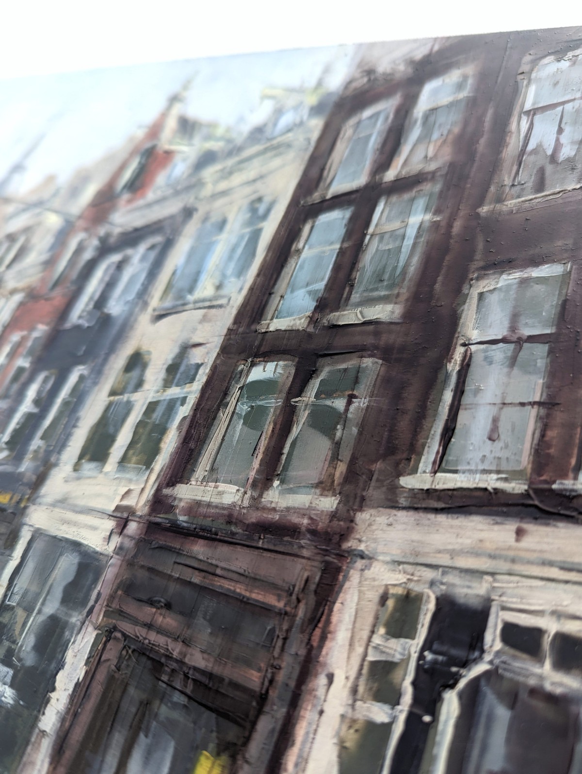 AMSTERDAM_24_01 – Öl auf Alu-Dibond – Gemälde von Eduard Warkentin