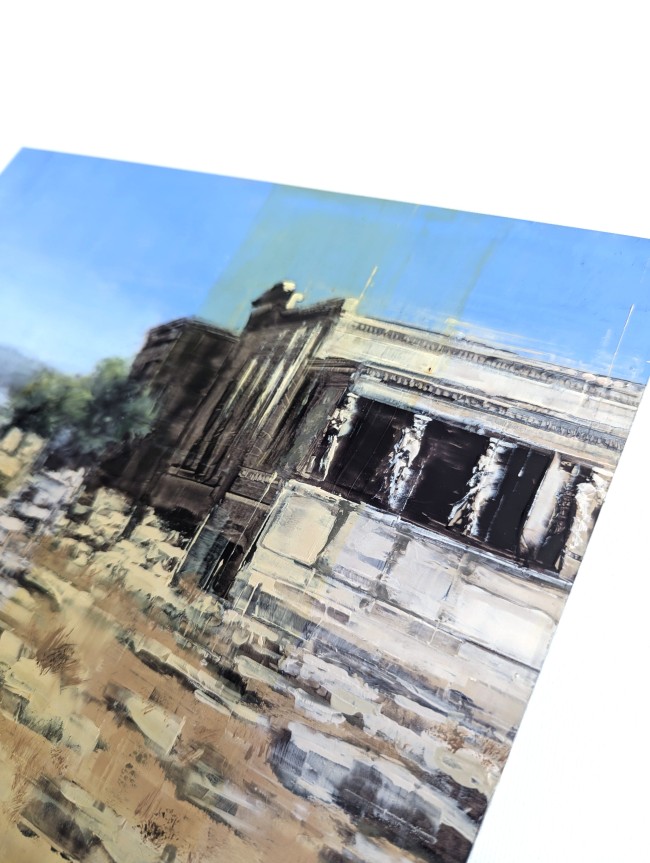 ATHEN_24_01 – Öl auf Alu-Dibond – Gemälde von Eduard Warkentin