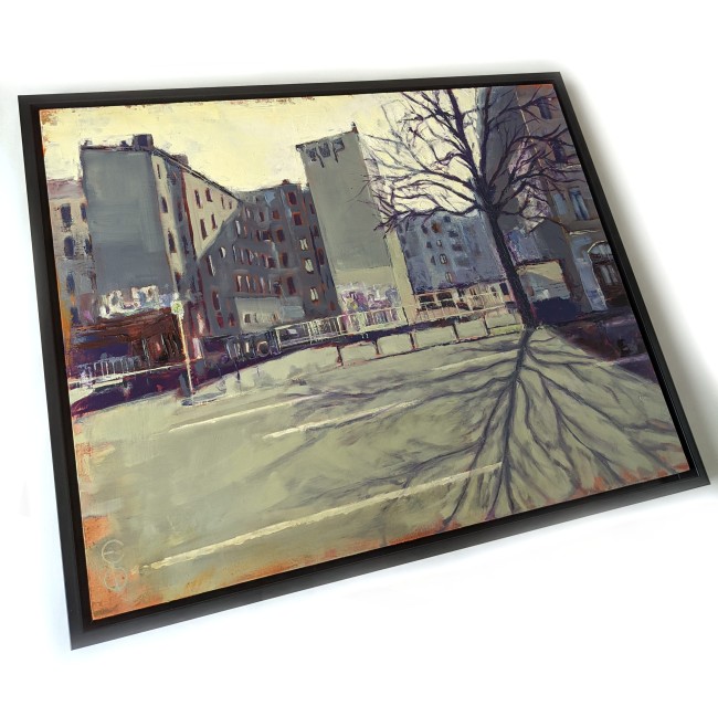 BERLIN_21_02 – Öl auf MDF – Gemälde von Eduard Warkentin