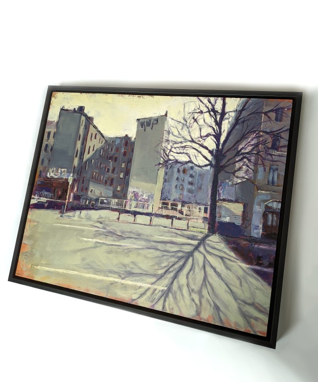 BERLIN_21_02 – Öl auf MDF – Gemälde von Eduard Warkentin