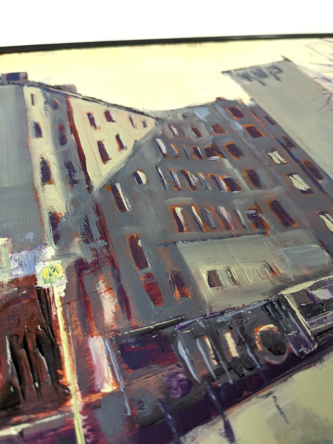 BERLIN_21_02 – Öl auf MDF – Gemälde von Eduard Warkentin