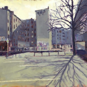 BERLIN_21_02 – Öl auf MDF – Gemälde von Eduard Warkentin