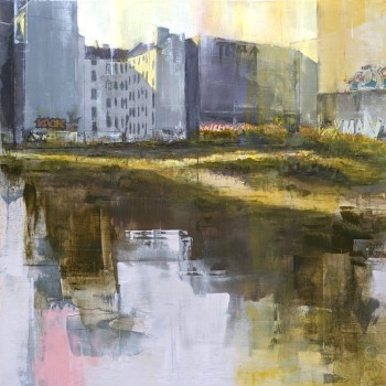 BERLIN_23_01 – Öl auf Holz – Gemälde von Eduard Warkentin