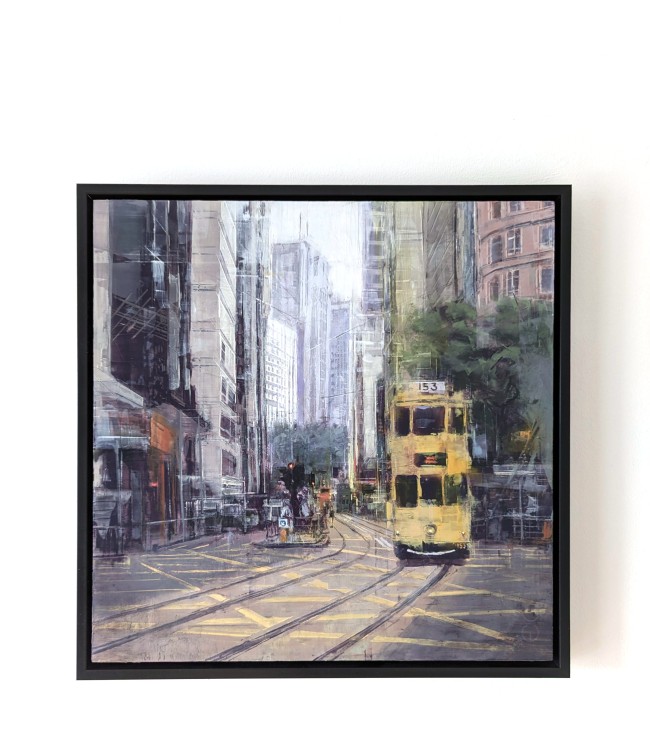HONG_KONG_24_02 – Öl auf MDF – Gemälde von Eduard Warkentin